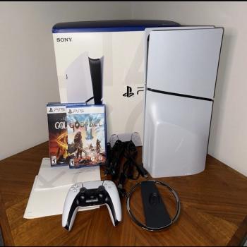 PlayStation 5 disc console 