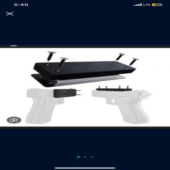Magnetic Car Firearm Holder