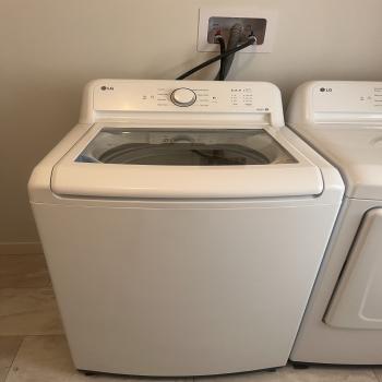 washer and dryer