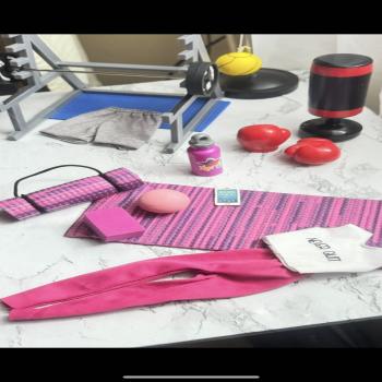 1/6 scale workout set 