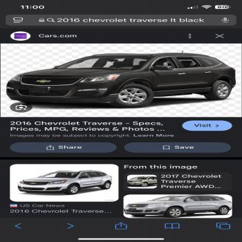 2016 Chevrolet Traverse LT
