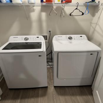 Samsung washer dryer 