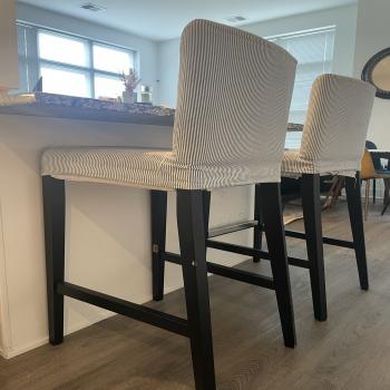 IKEA bar chairs 2 pieces 