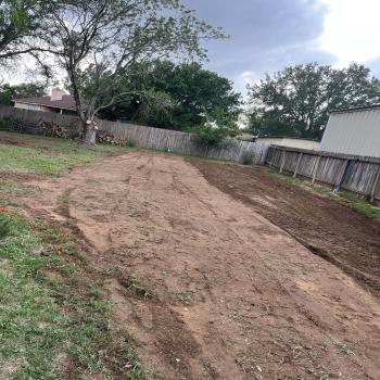 asphalt Millings installation 