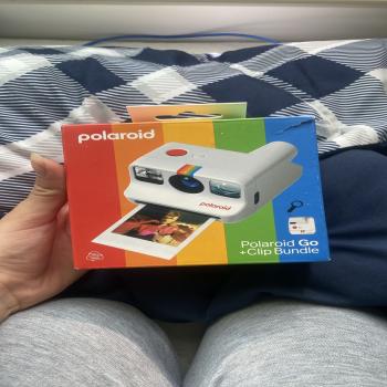 Polaroid camera never used 