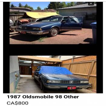 1987 Oldsmobile Regency 