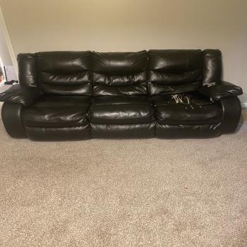 Two Sofa recliners 