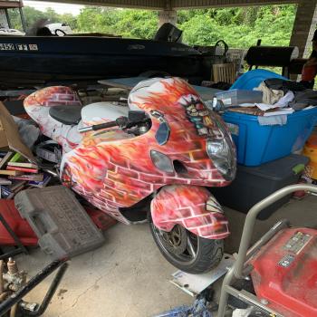 Suzuki Hyb Motorcycle 