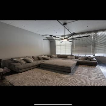 grey sectional
