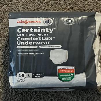 Men’s overnight diapers