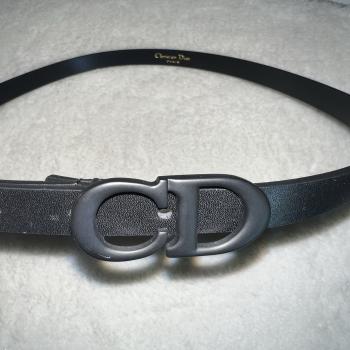 Dior So Black Belt 