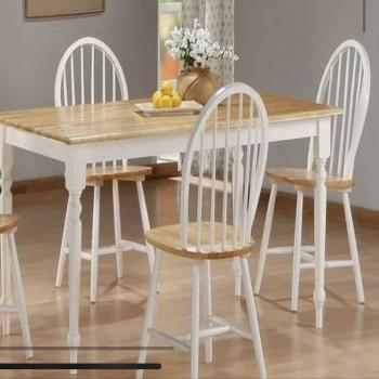 farm house table with 2chairs