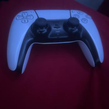 White Playstation 5 controller
