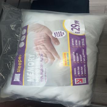 brand new memory foam pillow