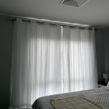 curtains with rod (blackout)