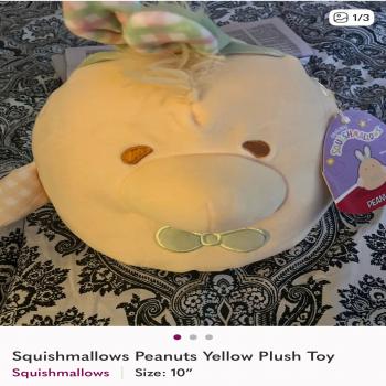 Squishmallows Peanuts plush