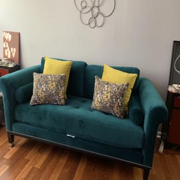 Teal Couch