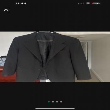 Black Blazer Size 20 Regular