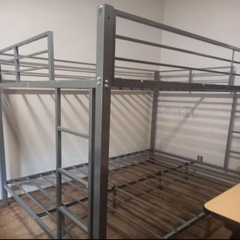 Double full size bunk bed set 