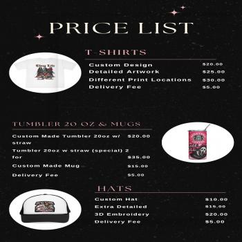 T-Shirts, Hats & Tumblers