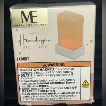 Himalayan salt lamp