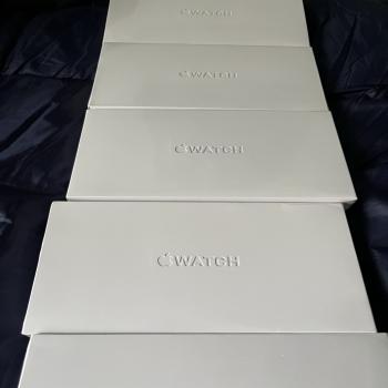 Apple ultra two smart watches