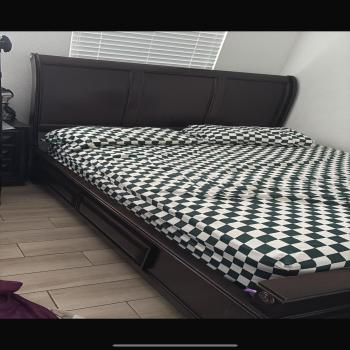 Queen bed frame 