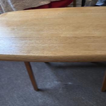 Snack tables with holder