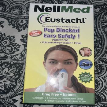 Eustachi ear pop blocker 